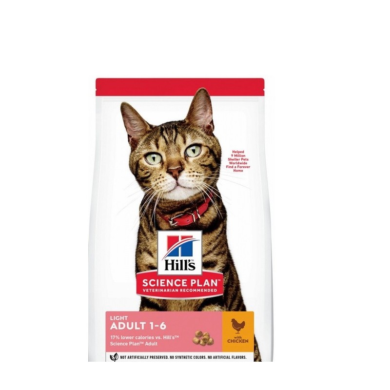 HILL'S..SP LIGHT GATTO KG.7 POLLO