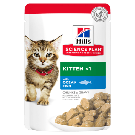 HILL'S..SP KITTEN BUSTA PESCE GR.85
