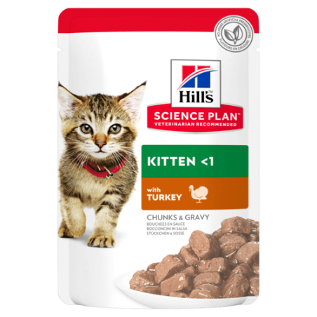 HILL'S..SP KITTEN BUSTA TACCHINO GR.85