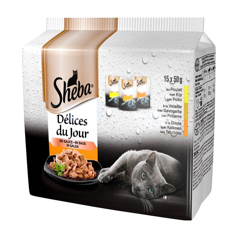 SHEBA DU JOUR selezione delicata 15X50 GR