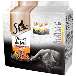 SHEBA DU JOUR selezione delicata 15X50 GR