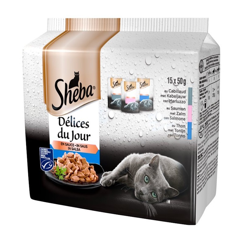 SHEBA DU JOUR selezione mare 15X50 GR