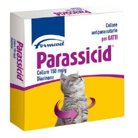 PARASSICID COLLARE ANTIPARASSITARIO PER GATTI 