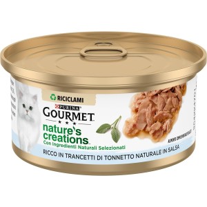 GOURMET NATURE'S C. 70GR TONNETTO IN SALSA