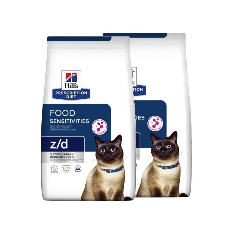 .HILL'S. PRESCRIPTION DIET Z/D CROCCHETTE PER GATTI PER LE SENSIBILITÀ ALIMENTARI KG 6 *acquisto minimo 2pz*