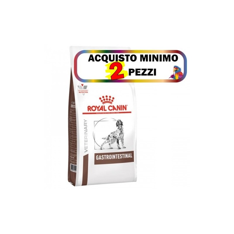 ROYAL CANIN GASTRO INTESTINAL CANE KG. 15*acquisto minimo 2 sacchi*prezzo riferito alla singola confezione*