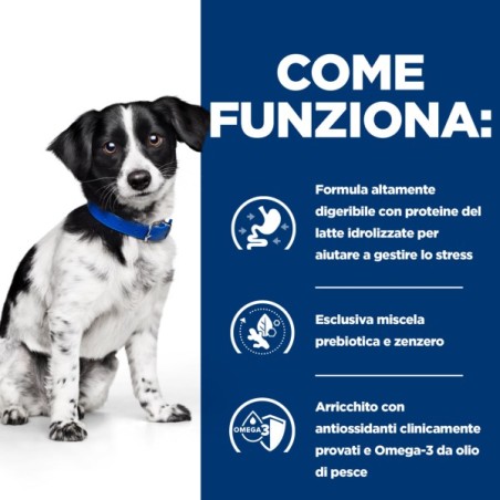 HILL'S Hill's prescription diet i/d stress mini spezzatino per cani pollo e verdure 156 gr