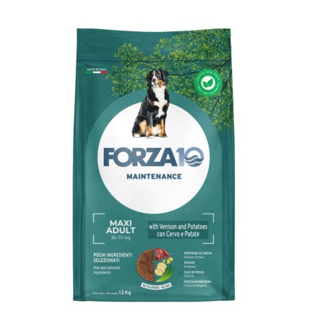 SANYPET FORZA 10 SECCO MANTENIMENTO CANE CERVO MAXI KG.12 *spedizione gratuita*