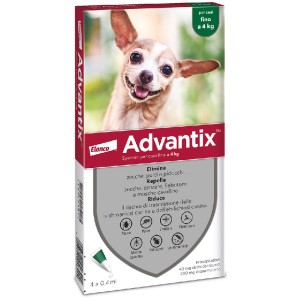 ADVANTIX 0-4 KG 4 PIPETTE 1pz