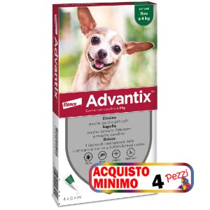 ADVANTIX 0-4 KG 4 PIPETTE...