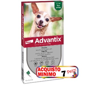 ADVANTIX 0-4 KG 4 PIPETTE...