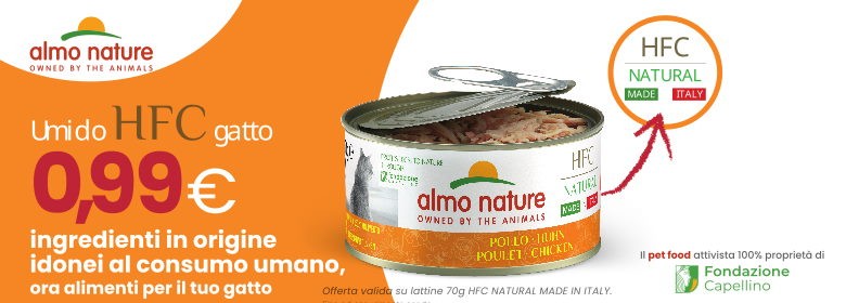 Almo Nature made in Italy a 0,99€ 