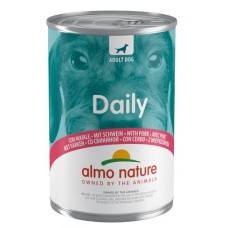 ALMO DAILY DOG PATE' GR.400 MAIALE 