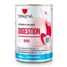 DISUGUAL DIET DOG DIGESTION LOW FAT PESCE BIANCO GR 400
