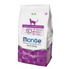 MONGE CAT ADULT POLLO KG.1,5