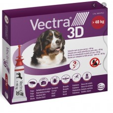 VECTRA 3D DOG OLTRE 40 KG  - 3 PIPETTE - ***SPEDIZIONE GRATUITA***