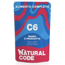 NATURAL CODE BUSTA GR. 70 MANZO E PROSCIUTTO -C6-  