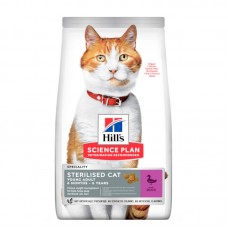 HILL'S SCIENCE PLAN STERILISED CAT ADULT ALIMENTO PER GATTI CON ANATRA KG. 1,5
