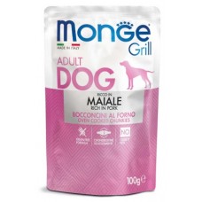MONGE DOG BUSTA GRILL MAIALE GR.100