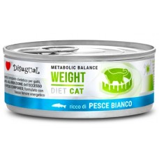 DISUGUAL DIET CAT WEIGHT GR 85 PESCE BIANCO