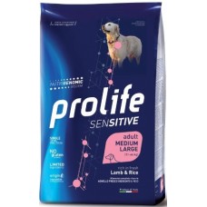 PROLIFE DOG SENSITIV ADULT LAMB&RICE MEDIUM/LARGE KG. 2,5