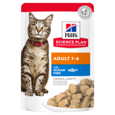 HILL'S SP ADULT GATTO BUSTA GR.85 PESCE