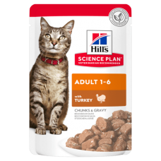 HILL'S SP ADULT GATTO BUSTA GR.85 TACCHINO