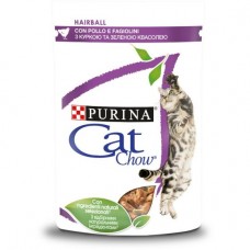 PURINA CAT CHOW BUSTA HAIRBALL POLLO E FAGIOLINI GR. 85