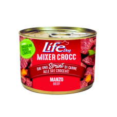 LIFE DOG MIXER CROCC 150GR MANZO
