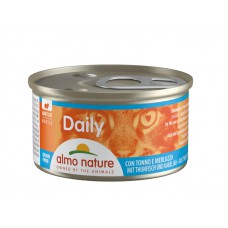 ALMO DAILY CAT GR.85 MOUSSE TONNO PESCE BIANCO