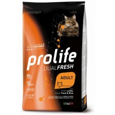 PROLIFE CAT DUALFRESH LAMB TROUT & RICE KG.1,5