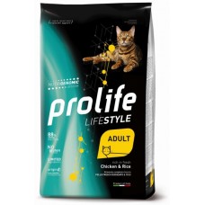 PROLIFE CAT LIFESTYLE ADULT CHICKEN & RICE KG.1,5