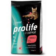 PROLIFE CAT LIFESTYLE ADULT SALMON & RICE KG.1,5