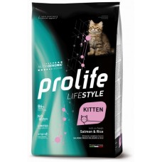 PROLIFE CAT LIFESTYLE KITTEN 1,5KG SALMONE E RISO